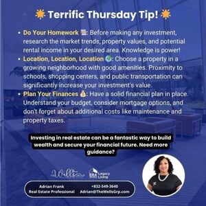 Terrific Thursday Tip Poster